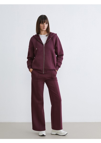Yeni Sezon Oversize Kadın Kalın Fermuarlı Sweatshirt fiyatları