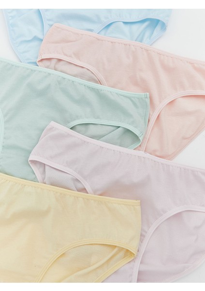 Yeni Sezon Basic Kız Çocuk Külot 5'li modelleri