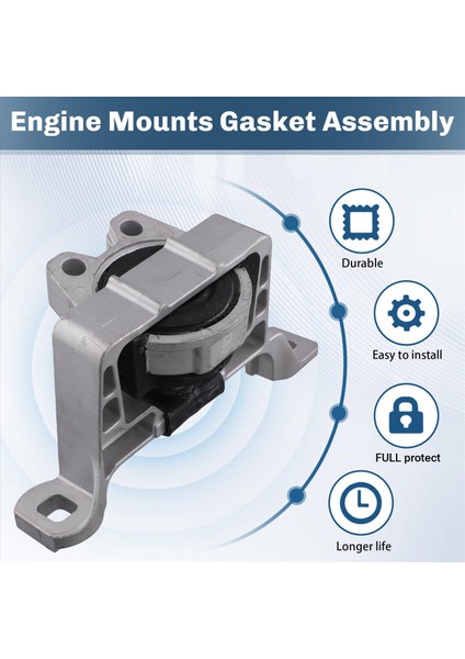 Motor Montajları Kullanım Pad Destek Destisi 3M51-6F012-BG Ford Focus Için 1 6 2004-2011 307396 326B21 326B40 3M51-6F012-BH (Yurt Dışından) fırsatları