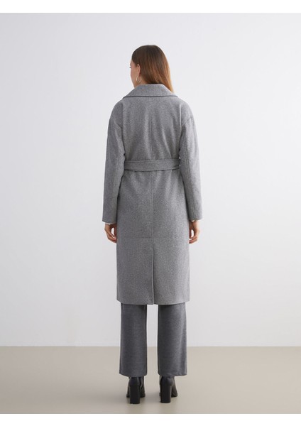 Yeni Sezon Ceket Yaka Kadın Kaşe Kaban indirimleri