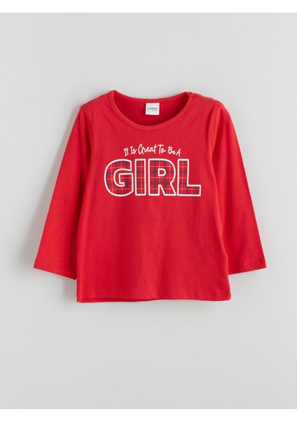 Yeni Sezon Bisiklet Yaka Baskılı Kız Çocuk Pijama Takımı Anne Kız Kombini fiyatları