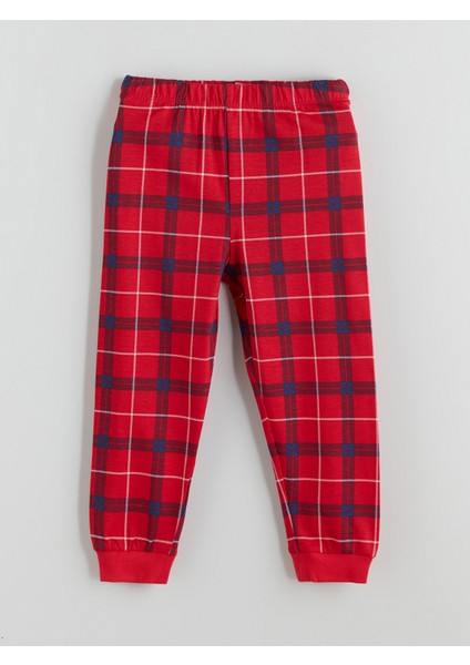 Yeni Sezon Bisiklet Yaka Baskılı Kız Çocuk Pijama Takımı Anne Kız Kombini indirimleri