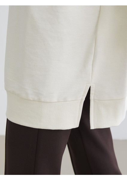 Yeni Sezon Taşlı Oversize Kadın Sweatshirt Tunik modelleri