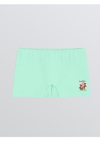 Yeni Sezon Baskılı Kız Çocuk Boxer 5'li fırsatları