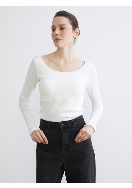 Yeni Sezon U Yaka Kadın Body