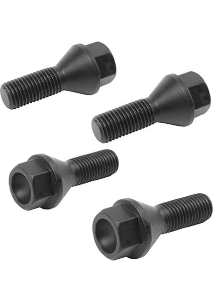 20PCS Siyah Tekerlek Cıvata Pabuç Somun Bmw E30 E36 E46 E60 E90 36136781150 (Yurt Dışından) fırsatları