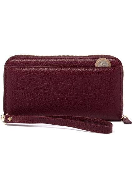 Bordo Hakiki Deri Kadın Cüzdan - S1CB00005734-M71 fırsatları