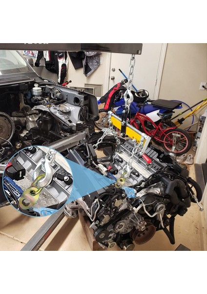 7100 Motor Kaldırma Braketi Seti 5 500 Lb Kapasiteli Motor Kaldırma Braket Kiti Yük Seviyeli ve Sling 4 Paket ile Kullanılmak Için (Yurt Dışından) indirimleri