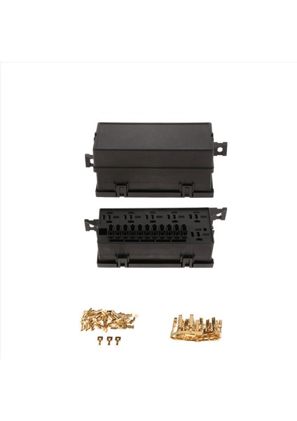 2x Araba 11 Yolu Sigorta Tutucu Röle Kutusu Terminaller Röleleri Su Geçirmez Konektörler (Yurt Dışından) fiyatları