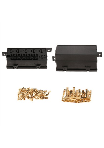 2x Araba 11 Yolu Sigorta Tutucu Röle Kutusu Terminaller Röleleri Su Geçirmez Konektörler (Yurt Dışından) indirimleri