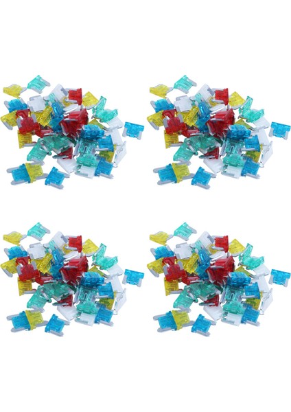 150PC Ince Düşük Profil Mini Blade Sigorta Aps Att Araba Kamyonu Rv 10/15/20/25/30PP Set (Yurt Dışından)