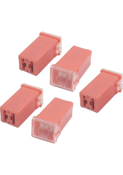 Pembe 30A 32V Amp J Bıçak Kartuşu Pal Sigorta Içinde Kadın Fişi 5 Pcs (Yurt Dışından) fiyatları