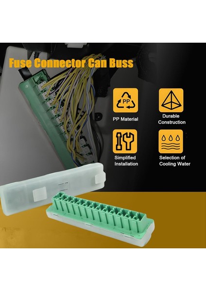 68230877AA Sigorta Konnektörü Jeep Cherokee Wrangler Chrysler Için Buss Canss 200 300 Dodge Ram Challenger Durango 68084591AA (Yurt Dışından) indirimleri