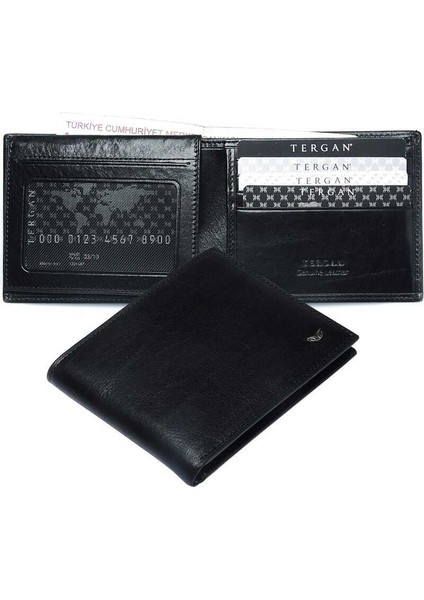 Siyah Hakiki Deri Erkek Cüzdan - S1CE00001502-A97