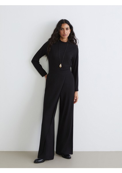 Yeni Sezon Loose Fit Geniş Paça Kadın Pantolon