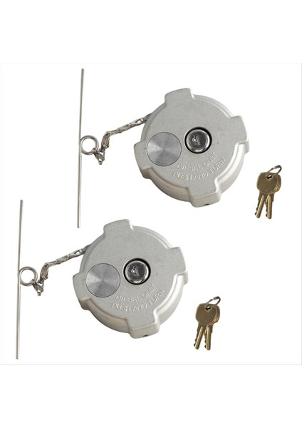 Freightliner Cascadia Columbia 1996-2018 Için 2pcs Dizel Yakıt Kapağı 03-37017-002 (Yurt Dışından) fırsatları