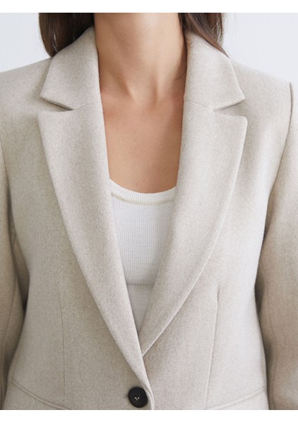 Yeni Sezon Kadın Kaşe Blazer Ceket modelleri