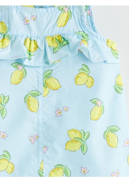 Yeni Sezon Limon Baskılı Kız Bebek Tulum modelleri