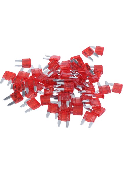 60PCS 10A 10A Otomatik Mini Bıçak Araba Için Kırmızı Sigortalar (Yurt Dışından) fiyatları