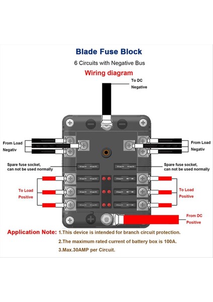12 Yollu Blade Sigorta Tutucu Blok ve Uyarı Göstergesi Güç Dağıtım Paneli Tahtası Araba Tekne Sigorta Kutusu Tutucu (Yurt Dışından) indirimleri