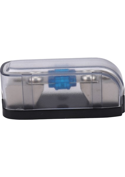 2x Araç Stereo Sigorta Tutucu Otomatik Agu Ses Sigorta Kutusu Güç Dağıtım Bloğu 4ga 4ga Out Tek Yol (Yurt Dışından) modelleri