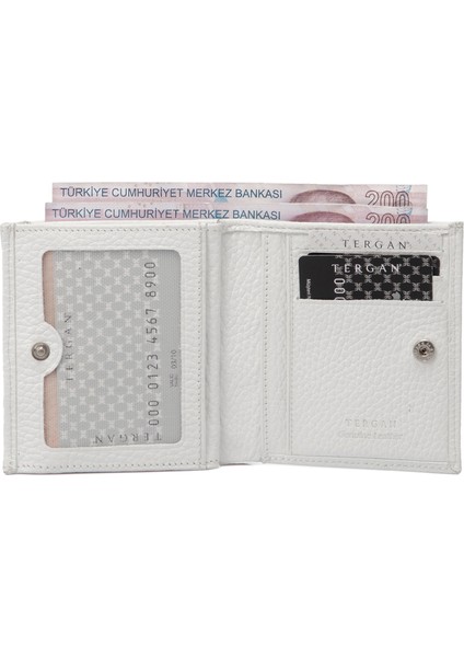 Beyaz Hakiki Deri Kadın Cüzdan - S1CB00005627-B69 fiyatları