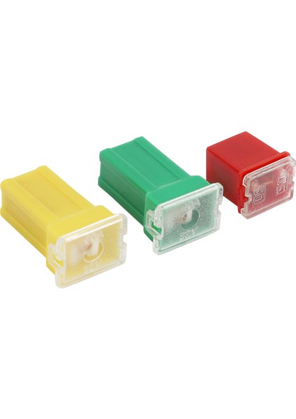 30 Pc Araba Sigorti Fmx Dişi Maxi Sigorta Çiftlik Düşük ve Uzun/std Şekil Çalıştırma Süresi 20A 30A 40A 50A 60A (Yurt Dışından) modelleri