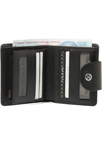 Siyah Hakiki Deri Kadın Cüzdan - S1CB00005674-A85