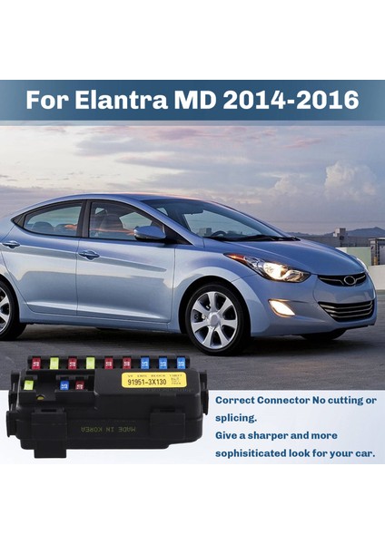 Motor Hyundai Elantra Md Için Küçük Sigorta Kutusu 2014-2016 Motor Sigorta Kutusu Assyen Modülü 91951-3X130 919513X130 (Yurt Dışından) fırsatları