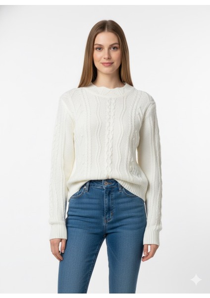 Kadın Triko Kazak 7340