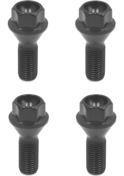 12 Adet Siyah Tekerlek Cıvatası Pabuç Somun Bmw E30 E36 E46 E60 E90 36136781150 (Yurt Dışından) fiyatları