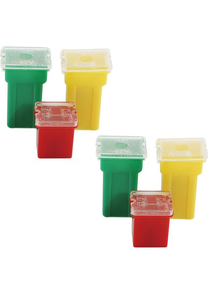 20 Pc Araba Sigorti Fmx Dişi Maxi Sigorta Çiftlik Düşük ve Uzun/std Şekil Yapı (Yurt Dışından)