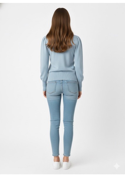 Kadın Yarım Balıkçı Triko Kazak 5688 modelleri