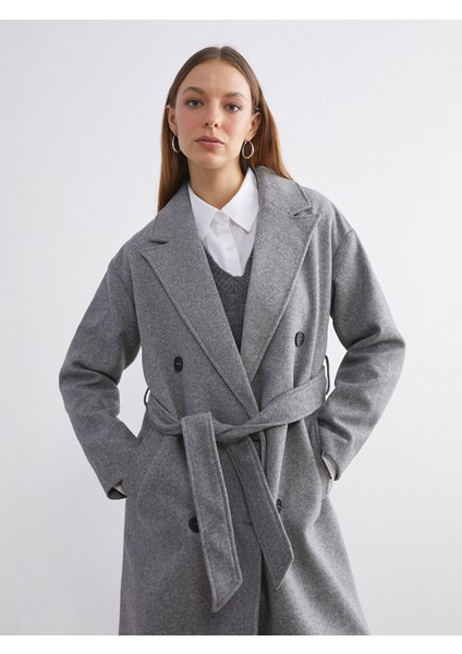 Yeni Sezon Ceket Yaka Kadın Kaşe Kaban fiyatları