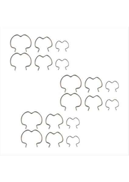 18PCS 800-801 6-3/8inch 6-1/2inch 6-5/8inch Hızlı Konektör Klipsleri Tutma Şanzıman Soğutucu Hat Klipsleri (Yurt Dışından) fiyatları