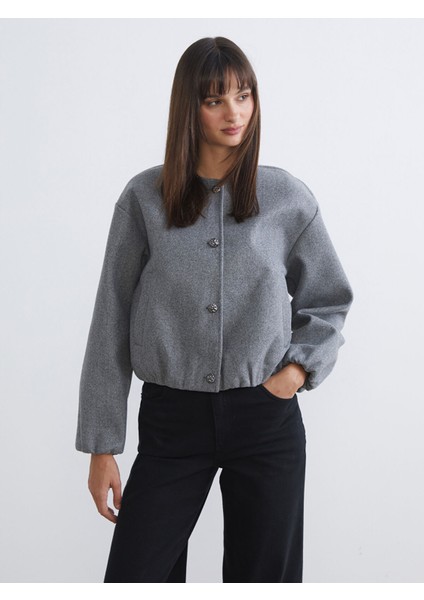 Yeni Sezon Bisiklet Yaka Kadın Bomber Kaşe Ceket fiyatları