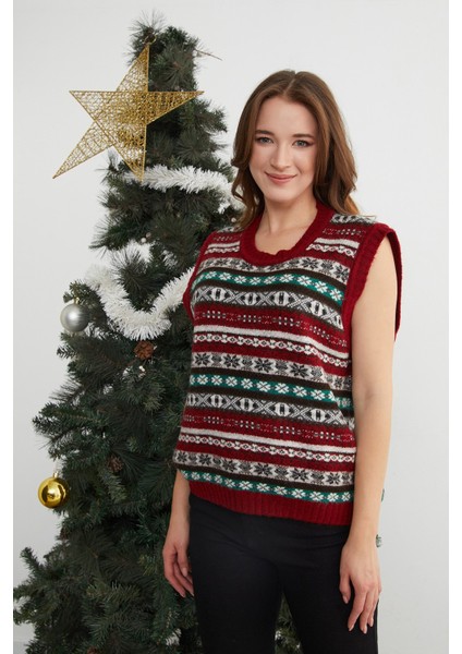 Yılbaşı Temalı Bisiklet Yaka Süveter indirimleri