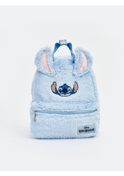 Yeni Sezon Lilo ve Stitch Baskılı Kız Çocuk Pelüş Sırt Çantası