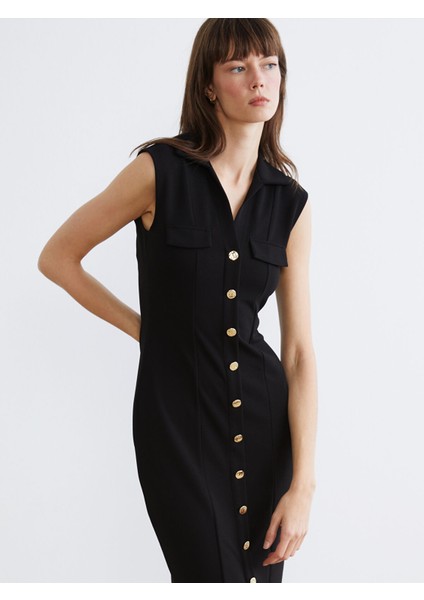 Yeni Sezon Bodycon Gömlek Elbise