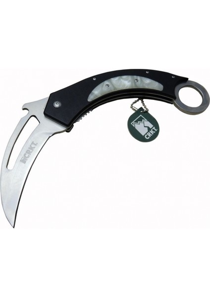 Crkt Blacsrambit Metalik x 0641 Wy Kamp Çakısı 23 cm - Açacaklı, Kılıflı, Kutulu