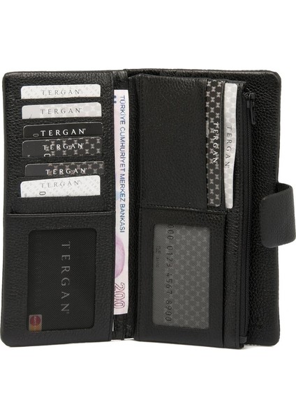 Siyah Hakiki Deri Kadın Cüzdan - S1CB00005727-A6F fiyatları