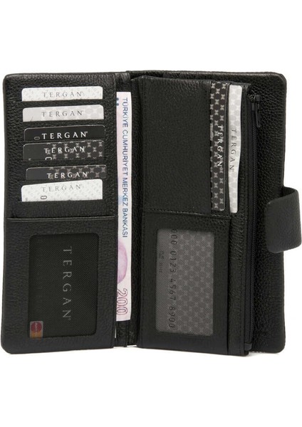 Siyah Hakiki Deri Kadın Cüzdan - S1CB00005727-A6F indirimleri