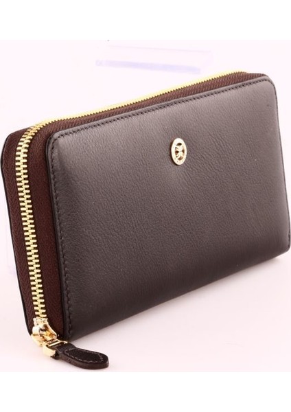 Kahve Hakiki Deri Kadın Cüzdan - S1CB00005777-A87 fiyatları