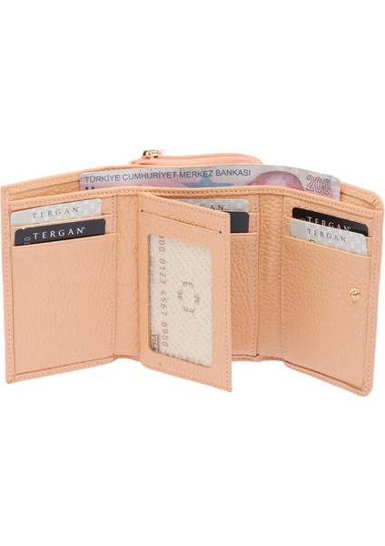 Nude Hakiki Deri Kadın Cüzdan - S1CB00005798-T6A