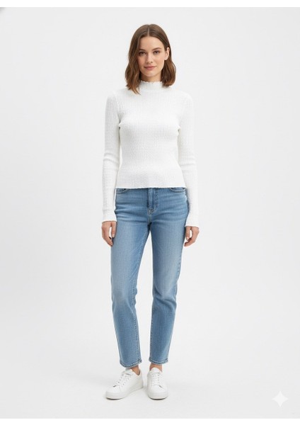 Kadın Saç Örgü Kazak 15355 modelleri