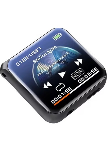 Çok Fonksiyonlu 5'i 1 Arada Mp3 Çalar Ses Kayıt Cihazı, 32 GB Hafıza, Fm Radyo, E-Kitap Okuyucu, 10 Saat Kesintisiz Kayıt