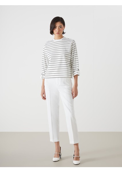 Yeni Sezon Bisiklet Yaka Çizgili Kadın Tişört fiyatları