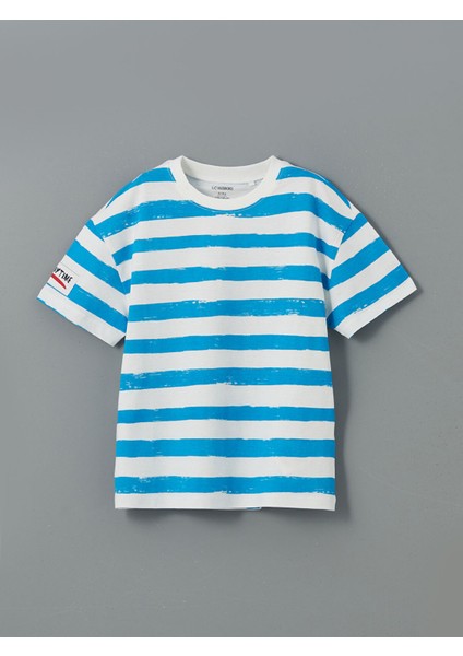 Yeni Sezon Bisiklet Yaka Çizgili Erkek Çocuk Tişört 2'li fırsatları