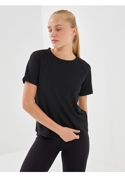 Yeni Sezon Bisiklet Yaka Reflektör Baskılı Kadın Spor Tişört