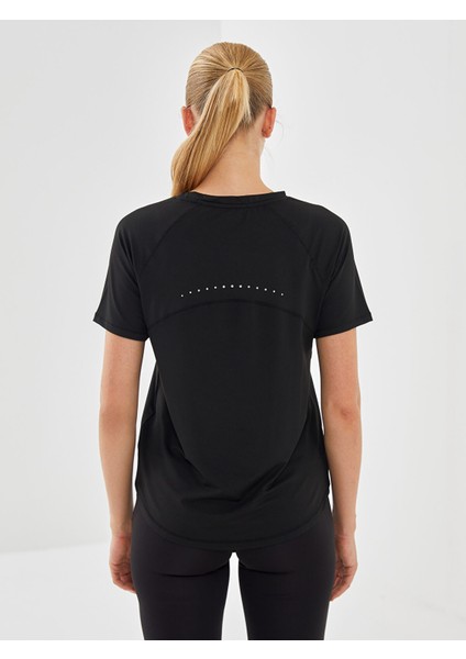 Yeni Sezon Bisiklet Yaka Reflektör Baskılı Kadın Spor Tişört fırsatları